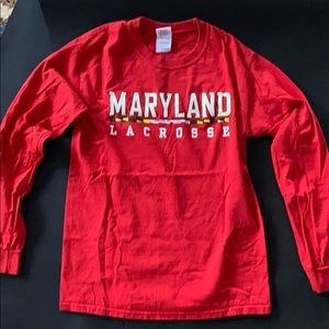 University of Maryland (UMD) lacrosse long sleeve